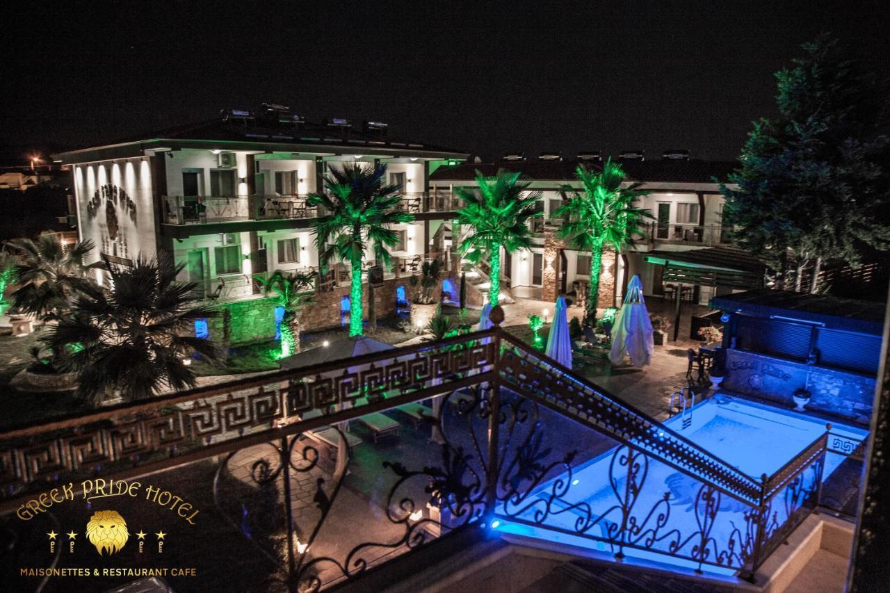 Halkidiki Greek Pride Ηotel And Apartments Skala Fourkas Luaran gambar